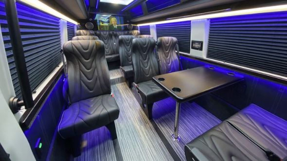 18 passenger sprinter van interior centennial