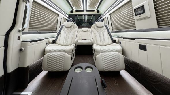centennial 8 passenger sprinter van interior