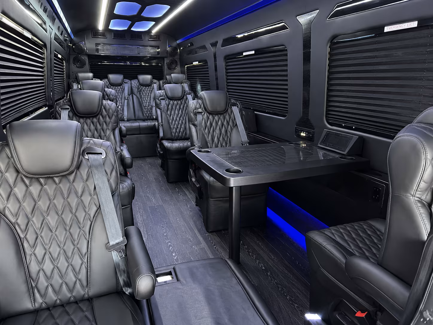 centennial 10 passenger sprinter van inside