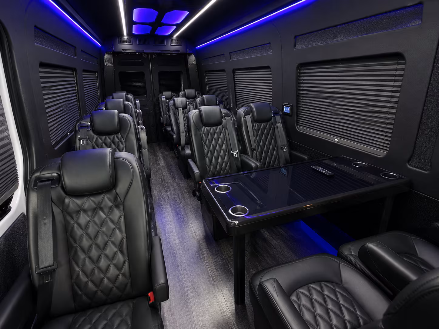 centennial 12 passenger sprinter van inside