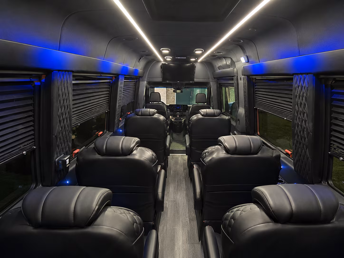 centennial 15 passenger sprinter van inside