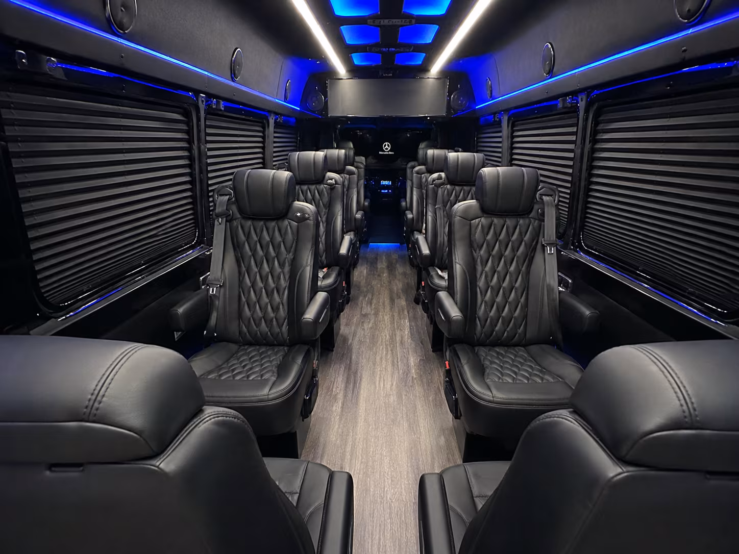 centennial 18 passenger sprinter van interior