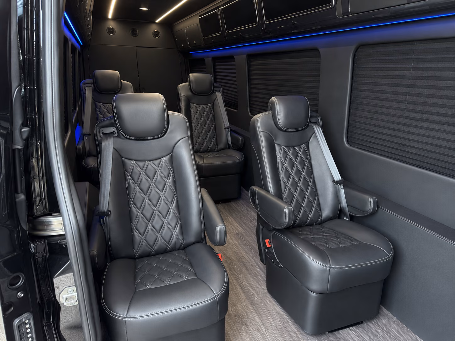 centennial 20 passenger sprinter van inside