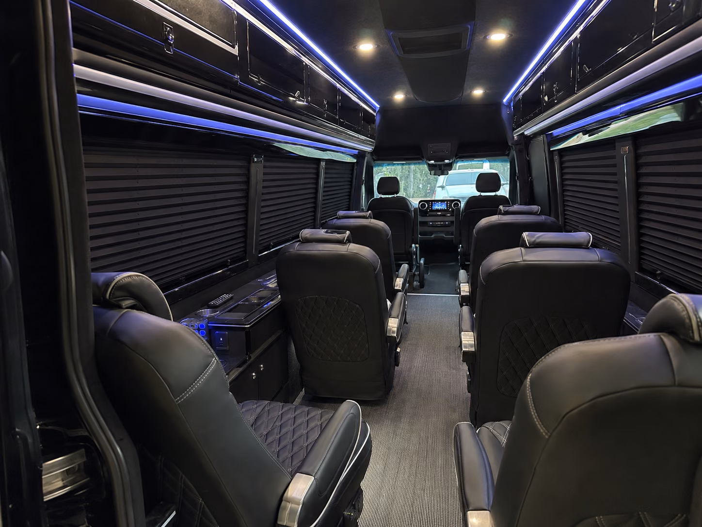 centennial 8 passenger sprinter van interior