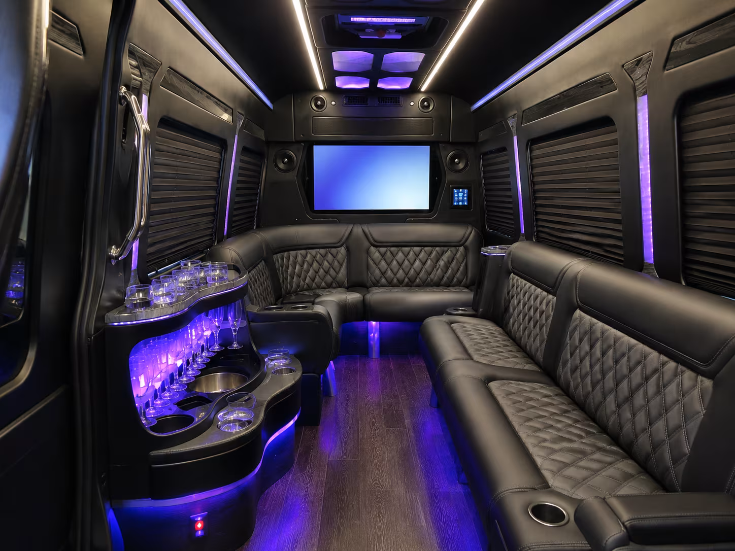 centennial sprinter limousine inside