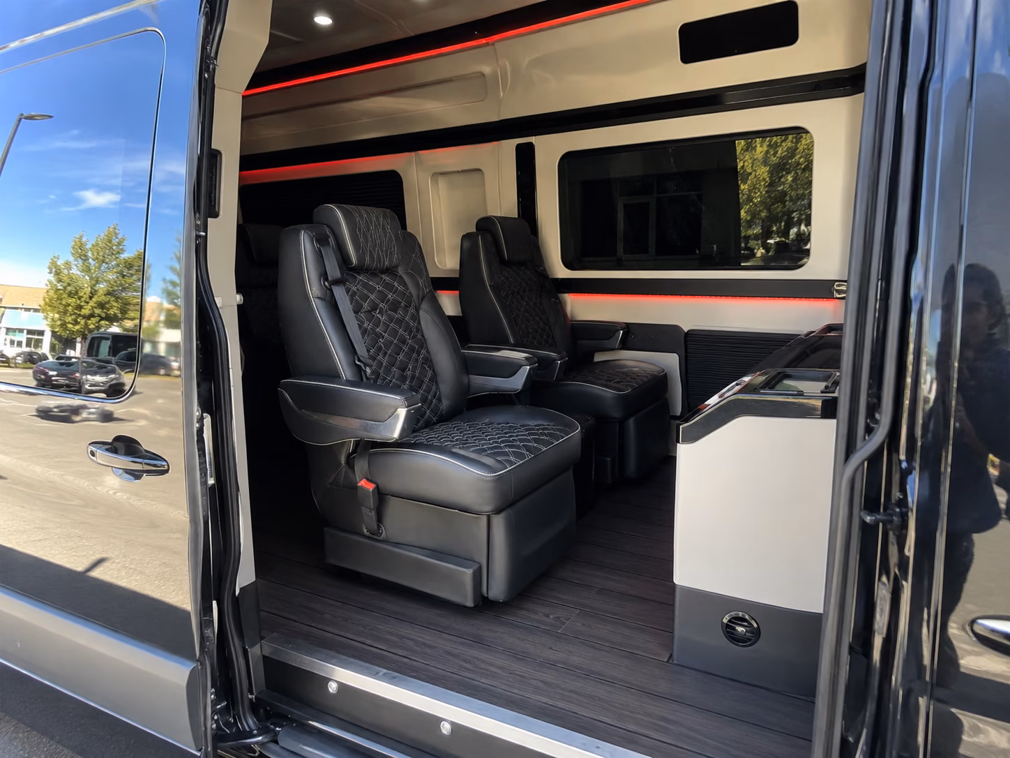 client transfers and vip executive sprinter van transportation in centennial colorado